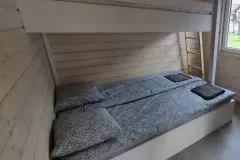 sypialnia w domku nad morzem